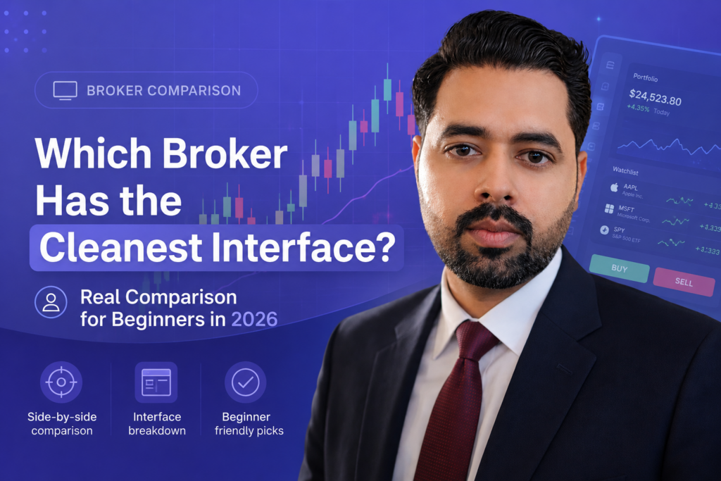 Which Broker Has the Cleanest Interface? Real Comparison for Beginners in 2026