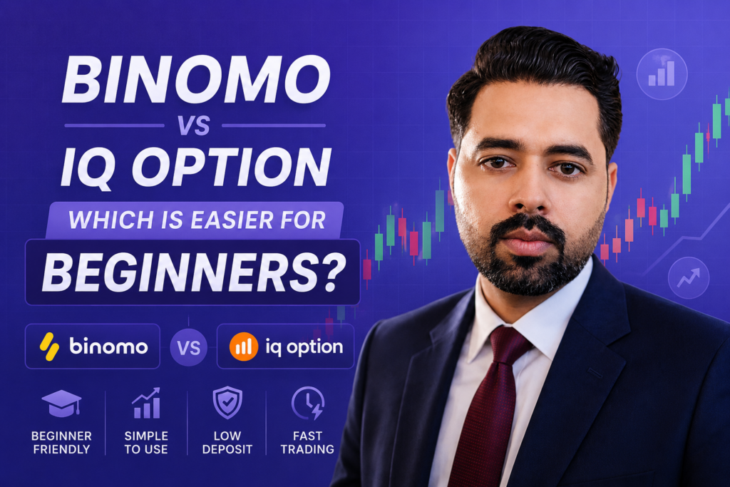Which Is Easier for Beginners: Binomo or IQ Option?